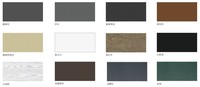 Fenêtre en aluminium sur mesure pour usage commercial avec volet roulant manuel ou électrique à ouverture verticale, design moderne pour les magasins