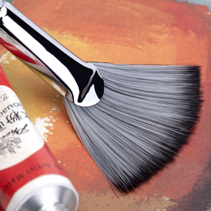 Rifornimenti di arte 15Pcs Pennello Set Manici In Legno Professionale Spazzole di Pittura Kit per Olio Acrilici Acquerello Gouache - Product Image 3
