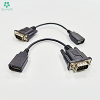 OEM fabricante USB RS232 DB 9 pines macho a USB 2,0 hembra Cable de extensión USB 2,0 A hembra D-sub 9 pines CableRS232 Cable serie