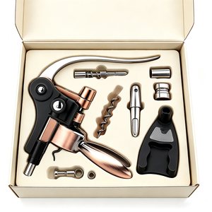 Cavatappi a Forma di Coniglio in Lega di Zinco per Uso Domestico, Set Completo di Accessori per Aprire Bottiglie di <span class=keywords><strong>Vino</strong></span> per Feste - Product Image 1