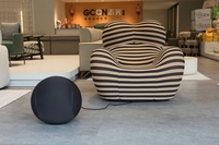 Reposapiés de bola redonda práctico estilo INS, sofá de ocio con forma creativa, muebles para el hogar, sofá con bolsa de frijol importado de Suiza
