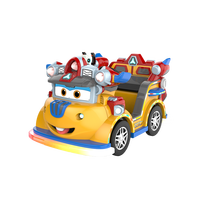 Fabrication en usine Amusement de plein air Alpha autorisé Super Wings Dizzy Kiddie Rides Voiture tamponneuse électrique pour Super Flying Man