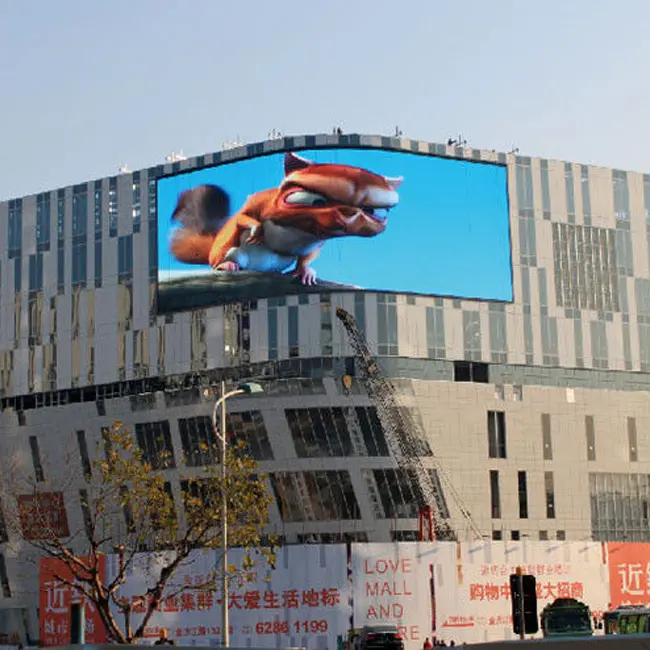 Большой светодиодный экран Niyakr, наружный полноцветный/P10 мм, уличная реклама, большой светодиодный телевизор/Китайская Светодиодная панель P10