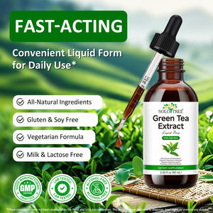 SOLOTREE Supplément Liquide Pur de Camélia Sinensis, Teinture Naturelle à Base de Plantes, Gouttes d'Extrait de Thé Vert pour le Soutien Immunitaire et Antioxydant - Product Image 5