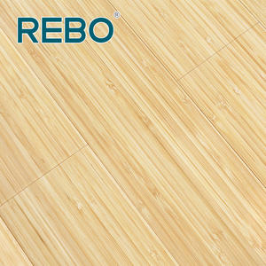 Pavimento in bambù ingegnerizzato impermeabile moderno per interni, superficie effetto invecchiato, <span class=keywords><strong>listoni</strong></span> stretti, 1 anno di garanzia per uffici - Product Image 3