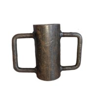 Écrou de fixation réglable en acier galvanisé haute résistance pour échafaudage, traitement de surface pour support de construction