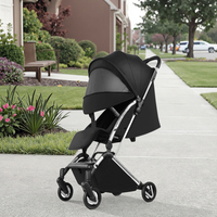 Fenêtre avant transparente légère certifiée CE Offre Spéciale, pliante à une touche, adaptée à la poussette pour enfants de 0 à 3 ans