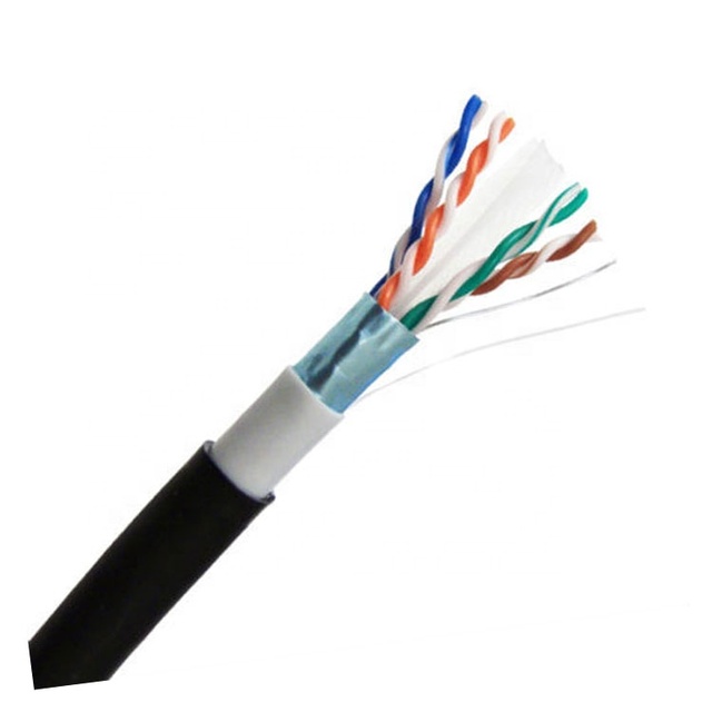 Cables UTP FTP SFTP Network Cable Cat6 Amp Outdoor CCA Full Copper Armored cat 6 Cat6 UTP FTP SFTP Lan Cable 305m Roll Price
