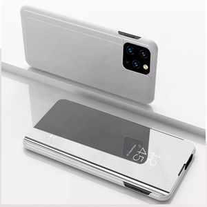 ¡Producto en oferta! con tapa de espejo para iPhone 11 Pro Max de piel sintética, delgada para móvil para iPhone 11 Pro Max - Product Image 1