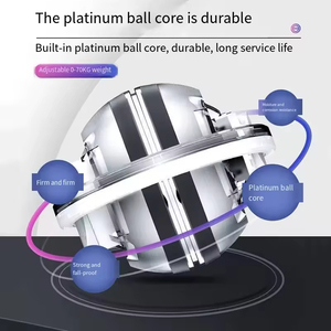 كرة دوارة شعبية لاستعادة عضلات المعصم تقوية تمرين اليد قبضة تدريب كرة دوارة محمولة - Product Image 4