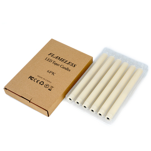 Vela Cónica sin Llama con Control Remoto, Decoraciones para el Hogar, Velas <span class=keywords><strong>LED</strong></span> para Decoración de Bodas - Product Image 6