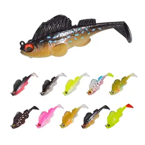 Jig Hoofd Jump Vissen Lokken Soft Snoek Lokken 7G 10G 14G 20G Bass Visgerei Shad zacht Aas Boot Code Zeebaars Aas