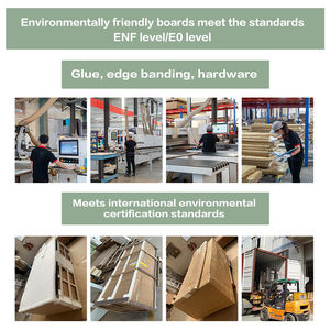 Daire ve Otel Tadilat Projeleri için Ada ve Dolaplar Dahil Profesyonel Özel Paslanmaz Çelik Mutfak Dolap Setleri - Product Image 4