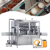 Machine de remplissage automatique MTW pour la pâte de tomate, la mayonnaise, le fromage à la crème