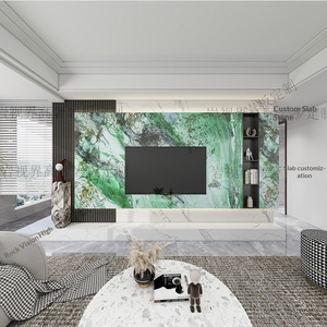 Panneaux muraux en <span class=keywords><strong>PVC</strong></span> marbré à bas prix et de qualité supérieure, autocollants, imperméables, feuilles décoratives en acrylique pour salon - Product Image 3