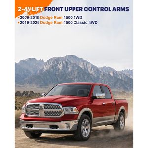 ชุดควบคุมแขนบนด้านหน้า Vypart สำหรับยกสูง 2-4 นิ้ว สำหรับรถ 1500 4WD แบบท่อ พร้อมบูช PU สีดำ รับประกัน 12 เดือน - Product Image 2