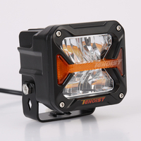 2024 nouveau 3.2 pouces Super lumineux avec DRL LED inondation travail conduite tête lumière pour moto tout-terrain camion BUS ATV UTV 12-80V DC