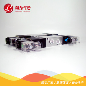 Válvula Solenoide 4V330C-10, 24V CA 220V, Válvula Direccional de Control Neumático, Tipo Aire, Reversión 0-1 MPa - Product Image 4