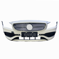 Kit de Ensamblaje de Parachoques Delantero Deportivo para Mercedes Benz CLA 117 2016-2019, Rejilla de Plástico para Parachoques Delantero, Usado