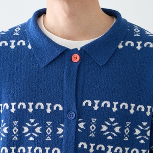 Winter Crew Neck Cotton Knitwear <strong>Men's</strong> <strong>Cardigan</strong> Pullover Sweater Private Label Apparel America / <strong>UK</strong> <strong>Men</strong> <strong>Cardigan</strong> Sweater - Product Image 4