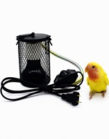 Lampes chauffantes transfrontalières pour animaux de compagnie (tortues, lézards, perroquets et petaurs), dotées de chauffage infrarouge en céramique