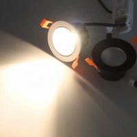 Downlight Led Réglable Industriel Rond 5W 12Watt Mini Dimmable DOB Cob Encastré au Plafond 36 Volt Led Down Light Lamp Spotlight
