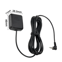 Module récepteur GPS pour voiture avec antenne coudée 3,5 mm, gain 28 dBi, câble de 6 pieds pour caméras embarquées sur voitures, camions et VUS
