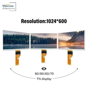OEM bán trực tiếp Màn hình LCD bền NJ070NA-23A Độ phân giải 7.0 inch 1024(RGB) X600 được thiết kế cho màn hình ô tô. - Product Image 4