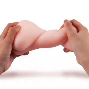 Jolly Space Manual Realista Pocket <span class=keywords><strong>Pussy</strong></span> 3D Vagina Stroker Mejora el bienestar personal Linterna Diseño Copa Masturbación para hombres - Product Image 6