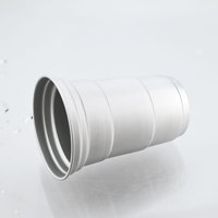 Gobelet en aluminium réutilisable personnalisé avec logo couleur, pour bière, cola, 22 oz, pour l'extérieur, recyclable, pour fête, pour boissons froides