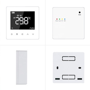 Tuya maison intelligente chauffage au sol <span class=keywords><strong>électrique</strong></span> <span class=keywords><strong>chauffe</strong></span>-<span class=keywords><strong>eau</strong></span> Thermostat moderne LCD écran tactile Programmable température 230v hôtels - Product Image 6