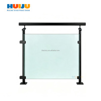 Usine chinoise HJ, design moderne pour balustrade de balcon, prix des balustrades en acier inoxydable et en verre pour escaliers