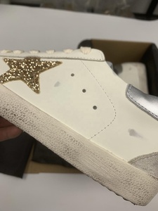 Chaussures pour hommes Golden <span class=keywords><strong>Star</strong></span> White, baskets de luxe haut de gamme, respirantes, à lacets, pour hommes et femmes, en <span class=keywords><strong>cuir</strong></span> véritable, chaussures de marche - Product Image 5