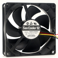 SANYO 9A0912G4D01 12VDC 0.39A 90*90*25 9025 9CM Kipas Pendingin Aksial Jepang Baru dan Asli