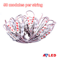 Garantie de 5 ans Module LED 3 pièces SMD2835 12V 1.2W 120lm IP68 pour lettres de canal Certifié Samsung LED /CE