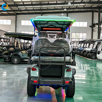 Voiturette de golf électrique Robetaa en gros, véhicule utilitaire, voiturette de golf 6 places de luxe avec certification CE