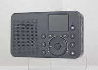 Nouveau Design Radio Numérique Portable DAB+FM Internet avec Écran Couleur LCD de Poche et Réveil