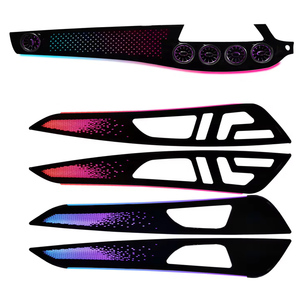 Kit de luces LED ambientales de 64 colores para el interior del coche, luz de ambiente dinámica <span class=keywords><strong>Symphony</strong></span> para Mercedes-Benz CLS W218 2012-2017 OE 51169323676 - Product Image 6