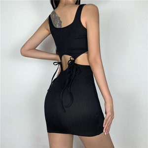 mujeres Top sin mangas Cultivo de cintura alta cintura <span class=keywords><strong>faldas</strong></span> conjunto de <span class=keywords><strong>mujer</strong></span> Casual, conjunto de dos piezas - Product Image 4