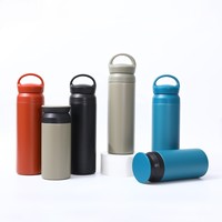 Tasse isotherme de voyage thermos isolée avec logo personnalisé, gobelet de voyage à café en acier inoxydable à double paroi, 350ml, 500ml