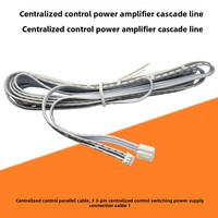 Câble d'extension en cascade pour amplificateur de puissance à contrôle centralisé, borne DuPont 3P, sans isolation, longueur 1000-20000m