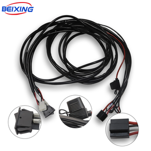 Câble électronique personnalisé OED/ODM E00217 Connecteur de borne mâle Faisceau de câblage d'alimentation PVC Cuivre Indice de protection IP67 Automobile 12V - Product Image 2