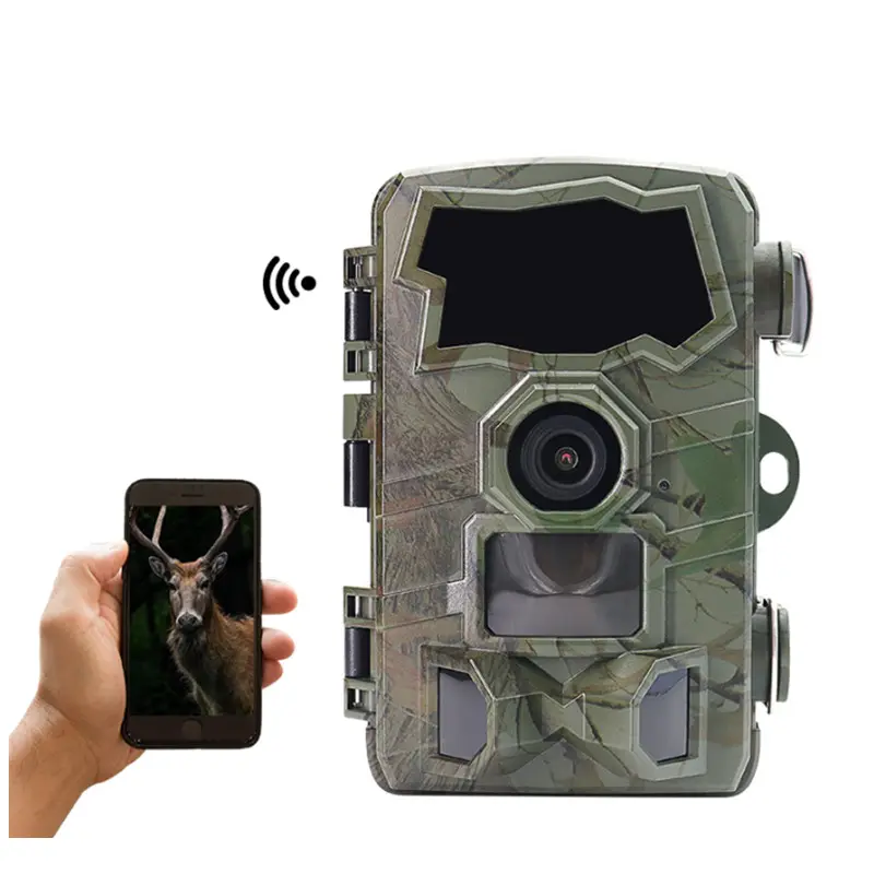 H888WIFI trail cameras with night vision motion activated huntingcamera wireless security camera system outdoor 4K wifi