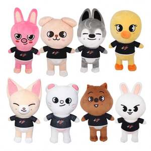 Peluche de marca para bebés, juguete de peluche Kawaii súper suave, figura antiestrés, colores y tamaños personalizables - Product Image 1