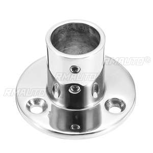 Base de tube de bateau en acier inoxydable 316, support de fixation pour main courante marine, durable, résistant à la rouille, réutilisable - Product Image 4