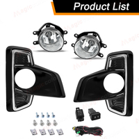 Ensemble de phares antibrouillard avant avec feux de pare-chocs LED pour Toyota REVO ROCCO/HILUX DAKAR/ 2018 2019