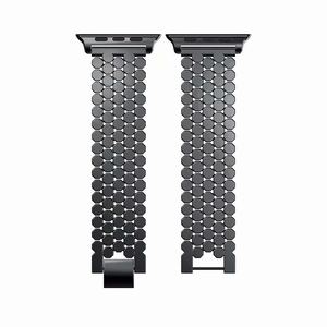 Cinturino per Apple <span class=keywords><strong>Watch</strong></span> <span class=keywords><strong>Ultra</strong></span> 49mm/iWatch 8 in Acciaio Inossidabile con Motivo a Nido d'Ape a Scaglie di Pesce - Product Image 5