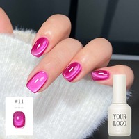 Vernis Gel UV Effet Œil de Chat 18 Couleurs, Application en Une Seule Couche, Sans Base ni Top Coat, Fournisseur OEM Direct Usine B2B