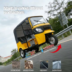Tricycle à essence robuste de 200 cm3 pour passagers, moto à 3 roues tout-terrain - Product Image 1