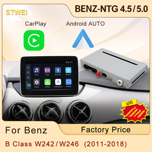 Wireless CarPlay และ Android Auto สำหรับรถยนต์ Mercedes-Benz B-Class W246 W242 W245, NTG4.5 / NTG4.7 / NTG5.0, รองรับ MirrorLink - Product Image 2